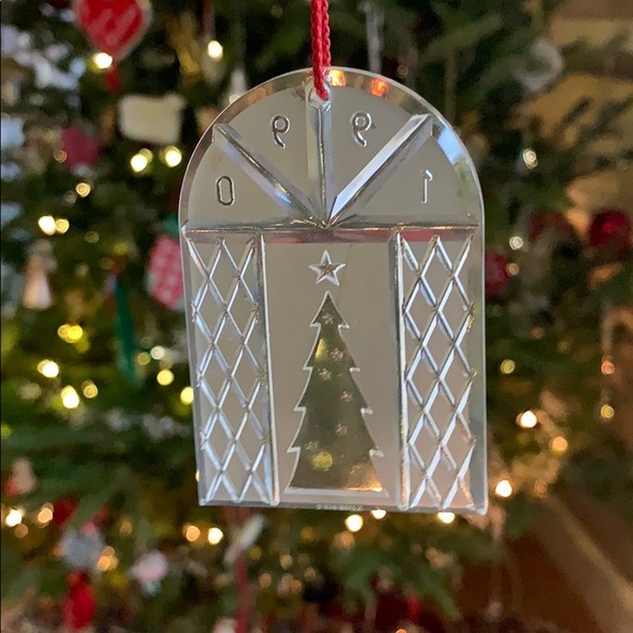 Waterford Crystal Vintage Christmas tree holiday Xmas keepsake ornament 1990 - Picture 2 of 7